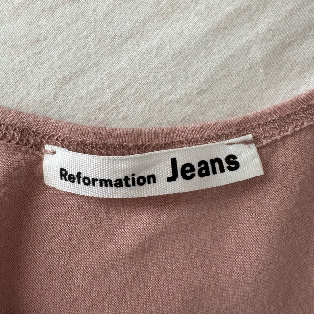 Reformation Pink Midi Dress - Picture 5 of 6